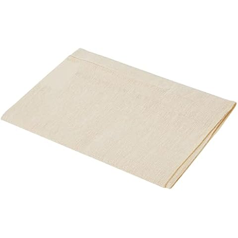 Vervaco Kissenrücken mit Reissverschluss, Baumwolle, Beige, 1 Stück (1er Pack) Cover