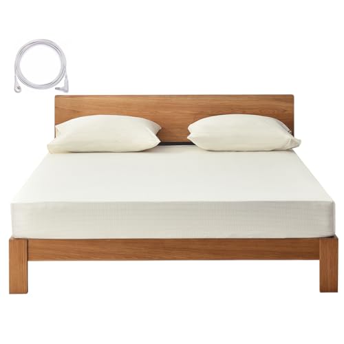 Grounding Sheets Twin XL Deep Pocket 12% Silver Fiber and 88% Organic Cotton Fitted Earth Grounded Bed Sheets for Improved Sleep (Beige Twin XL - 39x80x15)