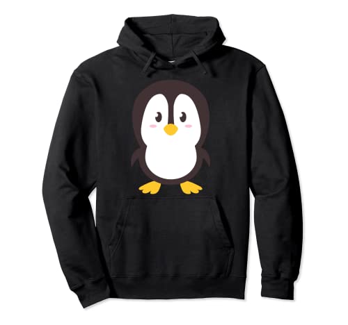 Funny Penguin Lover Spirit Animal Polar Bird Zoo Niños Regalos Sudadera con Capucha