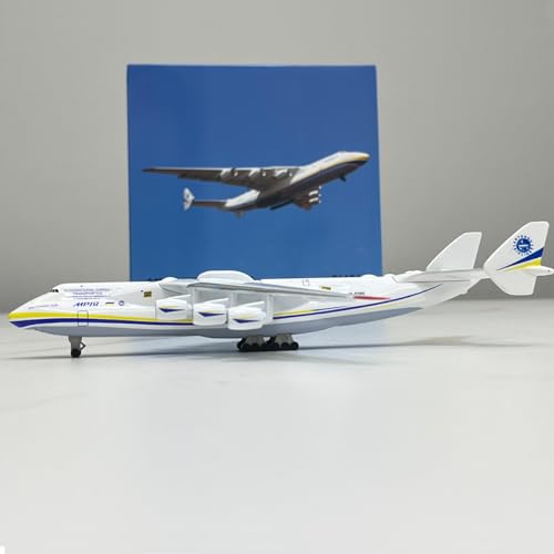 Mahfisj Antonov 225 Model Plane Alloy Diecast An225 Transport Cargo Plane 1/400 Scale An-225 Model Kit with an Airport Mat, Perfect Collection and Gift by Mahfisj - Image 6
