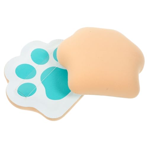 FOMIYES Kosmetikset 2-teilig Katzen-make-up-quaste Weich Und Sanft Für Tragbares Auftragen Von Grundierung Zufällige Farben FOMIYES Kosmetikset 2-teilig Katzen-make-up-quaste Weich Und Sanft Für Tragbares Auftragen Von Grundierung Zufällige Farben