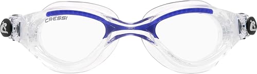 Cressi Flash Goggles Clear/Frame Clear Blue