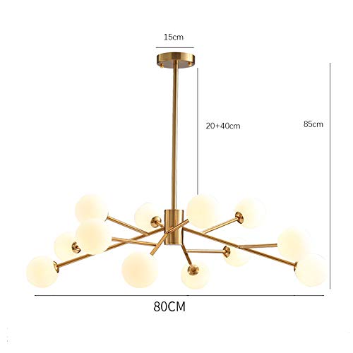 Plafonnier grand format en métal luxe moderne et chic pour votre intérieur - 4