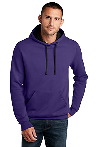 District The Concert Fleece Hoodie XL Purple