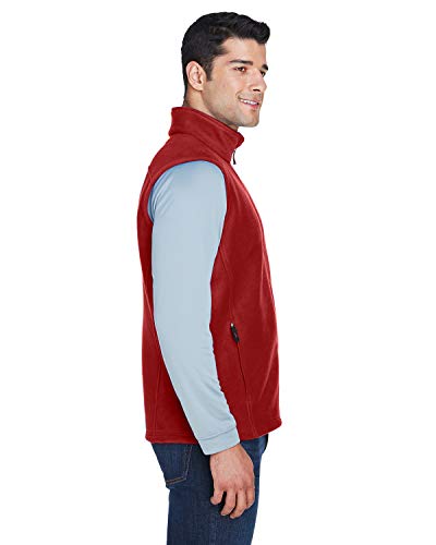 Ash City - Core 365 Men's Journey Fleece Vest 5XL CLASSIC RED2