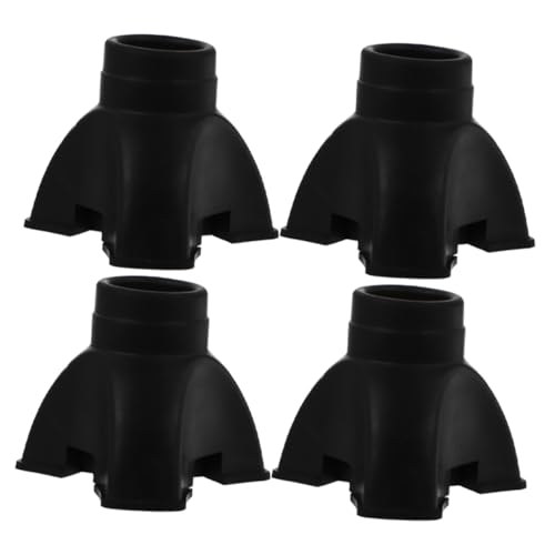 BUTIFULSIC Pole Tip Protectors 4pcs Walking Stick Pad Hiking Pole Tips Snowshoeing Mountaineering No Tools Required