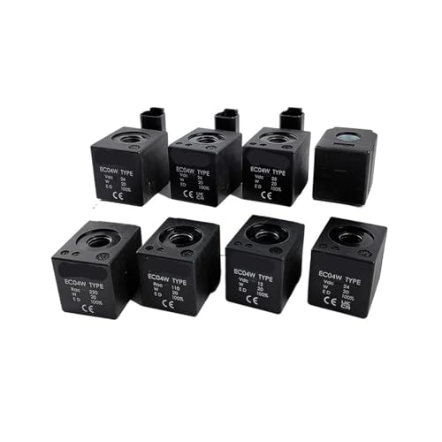 Électrovanne EC-04W bobine directionnelle AC 220V 3-pin vanne électromagnétique