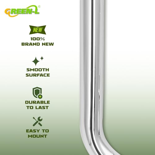 Green-L Barandillas Cromadas para Alforjas Compatibles con Harley Softail FLST 2000-2017 miniatura 6