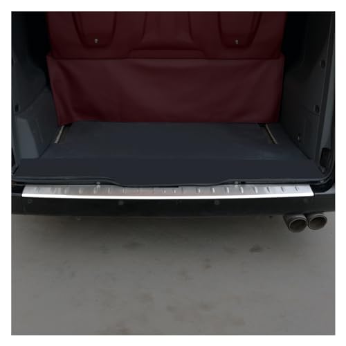 Parachoques trasero Mercedes Viano W639 protector maletero acero 4