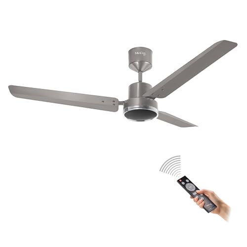 Image of McCoy Velox BLDC Ceiling Fan, 30W, Energy Efficient, 1200mm, 3 Blade, Hi Performance BLDC Motor, 3Year Warranty (Slate Chrome)