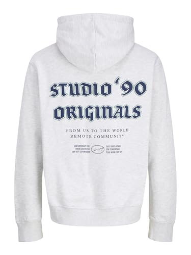 Sweat à capuche homme JACK & JONES Jormeadows molleton mode urbaine - 4