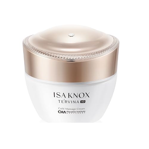 ISA KNOX Tervina Cold Massage Cream (6.76 fl oz) - Korean Skincare Luxurious Exfoliating and Hydrating Wash-Off Cream. with Transforming Gommage Texture and rHPP-8™ Core Ingredient.