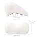 ROSENICE Bath Pillow - Spa Pillow with Head and Neck Support - Super Soft - Not floating，Quick Drying, Non-Slip - Fits Most Tub