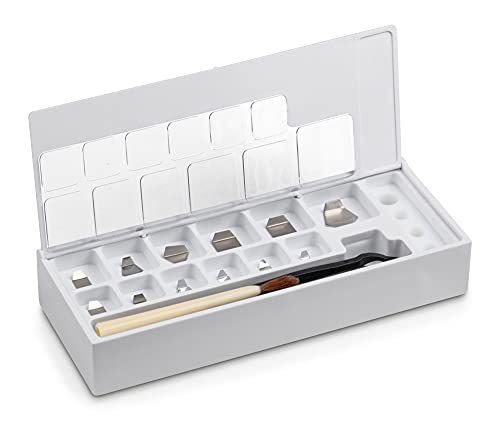 Aluminium maillechort Kern 328-22 jeux de poids F1 avec coffret