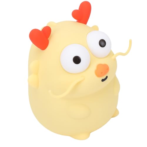 Lámpara de noche infantil dragón de silicona USB recargable miniatura 2