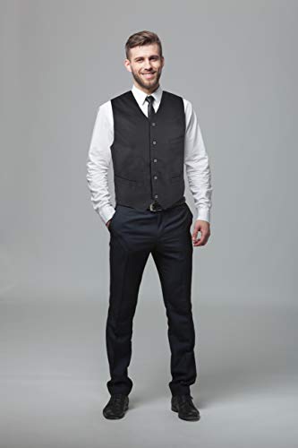 Boxed-Gifts 43230-56028 Umo Lorenzo Men'S Poly Twill Tuxedo Vest Full Back Vest thumb #6