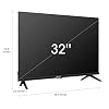 Hisense A4 Series 32-Inch Class HD Smart Android TV with DTS Virtual X, Game & Sports Modes, Chromecast Built-in, Alexa Compatibility (32A4H, 2022 New Model) ,Black