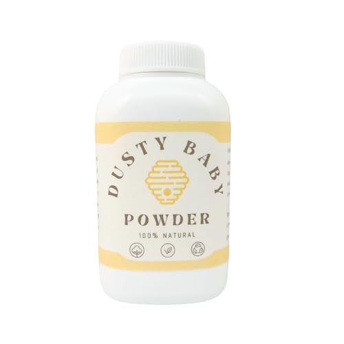 All Natural Organic Baby Powder - Expertly Crafted with Arrowroot, Tapioca and 20% Cornstarch Powder for Gentle Absorption - Aloe, Zinc-Oxide Powder, Tea Tree & Shea Oil for Soothing Irritated Skin.