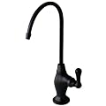 Kingston Brass Gourmetier KS3195AL Restoration Single Handle Water Filtration Faucet, Oil Rubbed Bronze , Oil-Rubbed Bronze, 10.81 x 4.63 x 1.75