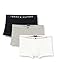 Produktbild Tommy Hilfiger Herren Boxershorts Trunks Unterwäsche, Mehrfarbig (Grey Htr/White/Desert Sky), L