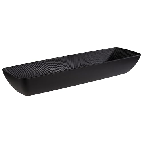 APS Nero 85279 GN 2/4 Bowl 53 x 16.2 cm Height 7.5 cm 3.5 litres Black, 53 x 16,2 x 7,5 cm (GN 2/4) - Image 2