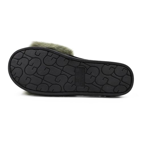 Image of VRITRAZ Women's Comfort Slip On Closed Toe Warm Winter with Cute Design print House Clog Indoor Slipper