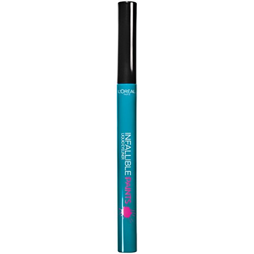 L'Oréal Paris Infallible Paints Eyeliner, Intrepid Teal, 0.034 fl. oz.