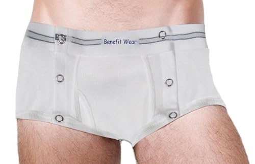 Men's Briefs with Side Snap Closure2