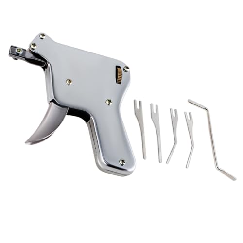 GIVIHGETI Lockpicking Set, Türschloss Öffner mit Entriegelungswerkzeug, Universal Schlosserwerkzeug, Lock Pick Gun Schlosser Werkzeug