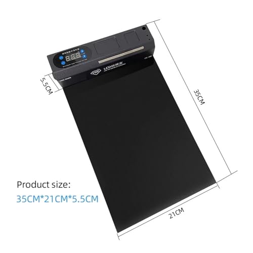 Separador de pantalla LCD TBK-568 con placa calefactora de temperatura constante 5
