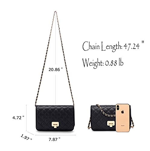 Women Shoulder Bag Quilted Crossbody Purse Designer Lattice Leather Chain Bag4