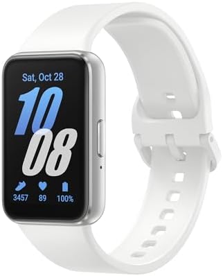 Samsung Galaxy Fit3 Akıllı Bileklik, Gümüş (Samsung Türkiye Garantili) - Görsel 1