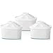 Vigorous Water Alkaline Replacement Filters for All Pitchers- Best Value (3 pack) 7 Stage Ionizer Filtration System To Purify and Increase PH Levels- Crisp, Clean, Refreshing Water Every Time (3)
