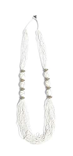 Buy Ethnic Small White Beads Multi 