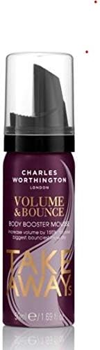 Charles Worthington Volume & Bounce Body Booster Mousse (50ML HANDBAG SIZE)