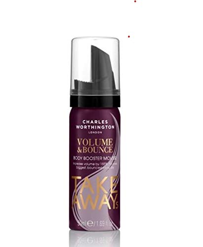 Charles Worthington Volume & Bounce Body Booster Mousse (50ML HANDBAG SIZE)