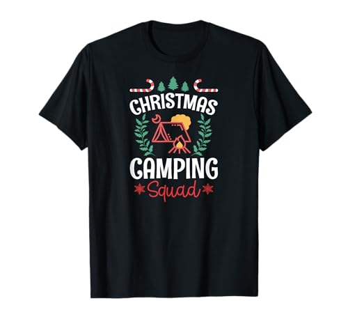 Christmas Camping Squad Family X-Mas Camping Squad T-Shirt