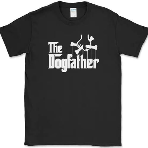 The Dog Father T-Shirt Funny Animal Lover God Humor Fathers Day Gift Tee