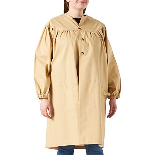 Corot ABLF Modelo Mujer Bata de Pintura Beige 102 x 160 x 1 cm