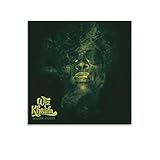 MALOOS Wiz Khalifa Rolling Papers Canvas Poster Wall Decorative Art Painting Living Room Bedroom Decoration Gift Unframe-style16x16inch(40x40cm)