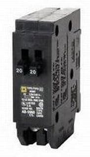 Square D HOMT1515 Homeline 215 Amp SinglePole Tandem Circuit Breaker
