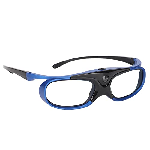 Lunettes à Obturateur Actif 3D Légères 144 Hz avec Rotation de L'œil Gauche Droit, Performances Exceptionnelles, Connexion Rapide avec Projecteur DLP-Link, Rechargeables pour
