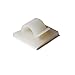 HellermannTyton RB8L4 RB Adhesive Cable Clamp.32" Max. Bundle Dia, PA66, Natural, 200/pkg