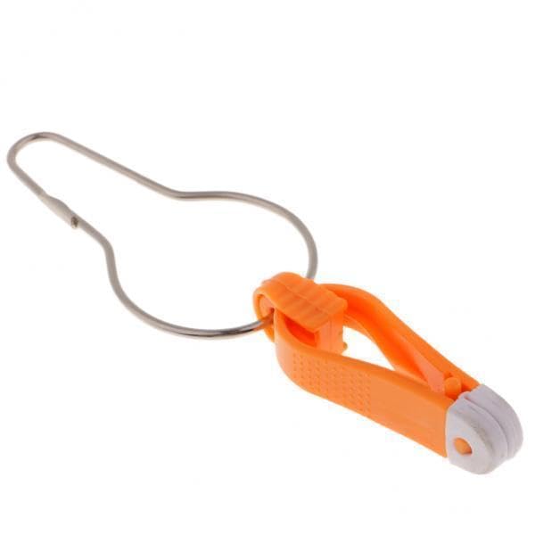 ECOMISTIQ®2xPlaner Board Mast Power Grip + Ring Release Clip 2-1/2inch Orange|Sporting Goods|Fishing|Fishing Equipment|Downrigger Outrigger Gear-image-38