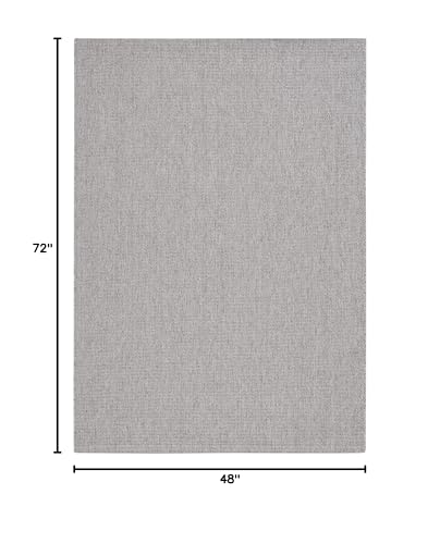 Tapete SAFAVIEH Sisal Outdoor Lavable 4x6 pies Gris miniatura 2