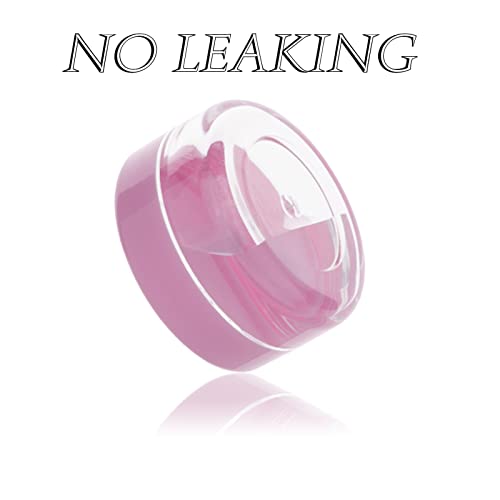 Zejia Sample Containers, 10 Gram Containers With Lids, 40Pcs Sample Jars, Small Plastic Containers With Lids(Pink) #TOP2