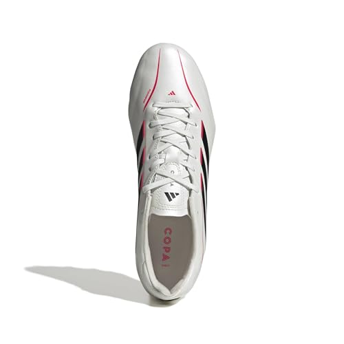 adidas Unisex-Adult Copa Pure Iv League Firm Ground/Multi Ground Footb, Zero Metallic/Black/Lucid Red, 10.5 - image 2
