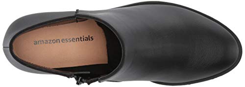 Amazon Essentials Women's Ankle Boot, Black, Faux Leather, 8 #TOP7