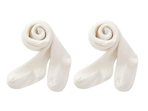 CECORC Baby Leggings, Tights for Little Girls, Toddler, Infant,18-24 months,(2-3 years, 2 pack (white+white)) - Thumbnail 6