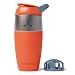 PROMIXX Pursuit Stainless Steel Shaker Bottle - 760ml Lightweight Metal Protein Mixer with Snap-Fit Agitator for Smooth Shakes - Leak-Proof Odor-Resistant Gym Shaker Cup for Fitness - Burnt Orange